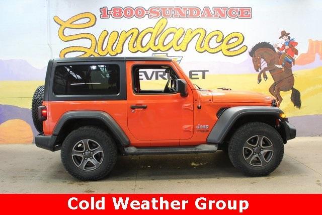 used 2018 Jeep Wrangler car, priced at $21,500