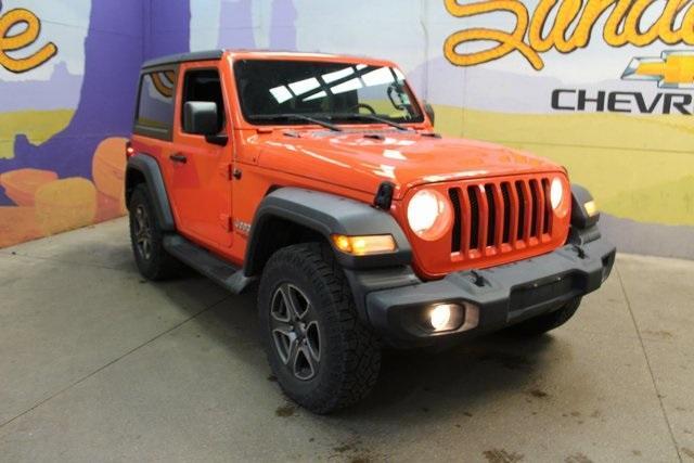 used 2018 Jeep Wrangler car, priced at $21,500