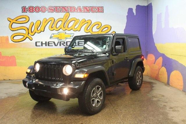 used 2021 Jeep Wrangler car, priced at $28,887