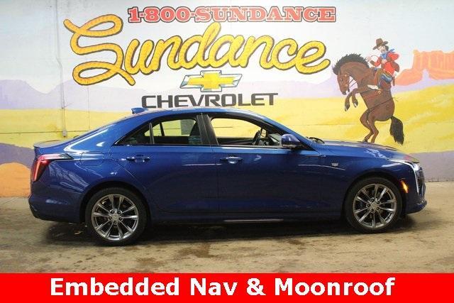 used 2021 Cadillac CT4 car, priced at $30,700