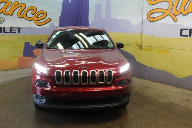 used 2016 Jeep Cherokee car, priced at $13,500