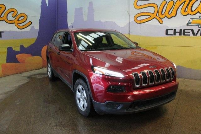 used 2016 Jeep Cherokee car, priced at $13,500