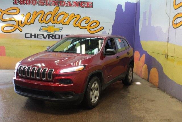 used 2016 Jeep Cherokee car, priced at $13,500