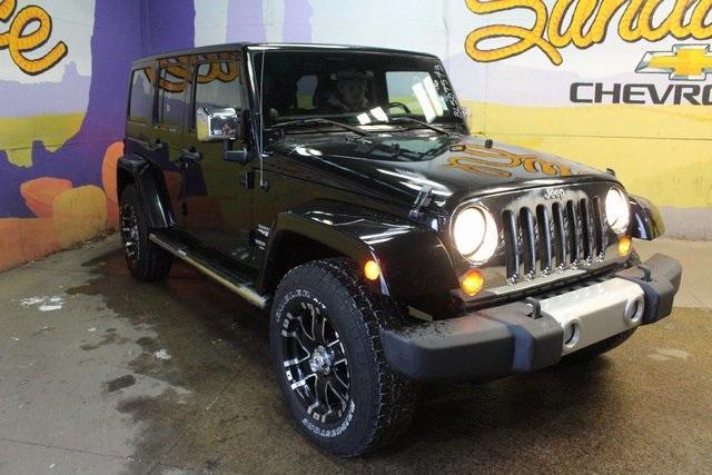 used 2011 Jeep Wrangler Unlimited car, priced at $18,500