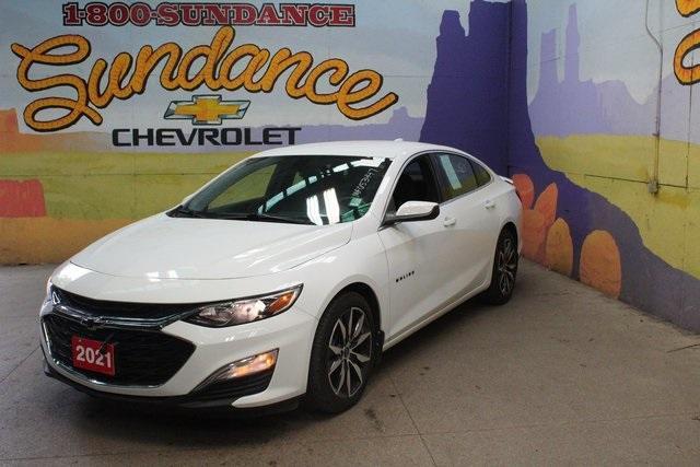 used 2021 Chevrolet Malibu car, priced at $20,900