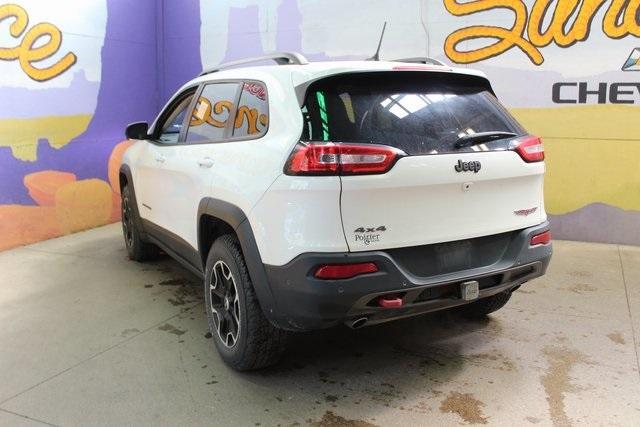 used 2015 Jeep Cherokee car, priced at $15,900