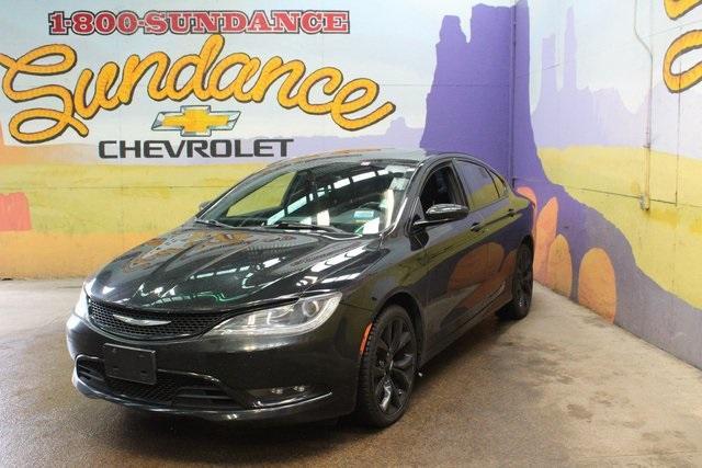 used 2015 Chrysler 200 car, priced at $12,900