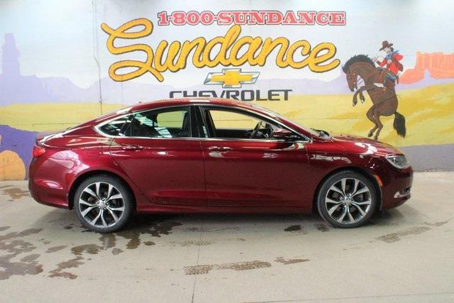 used 2015 Chrysler 200 car, priced at $10,900