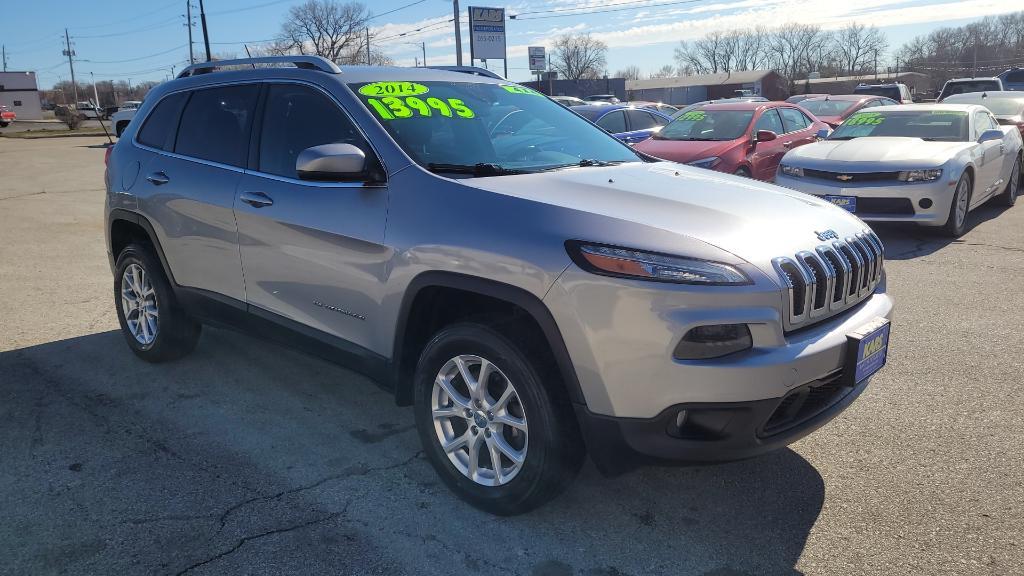 used 2014 Jeep Cherokee car, priced at $13,995