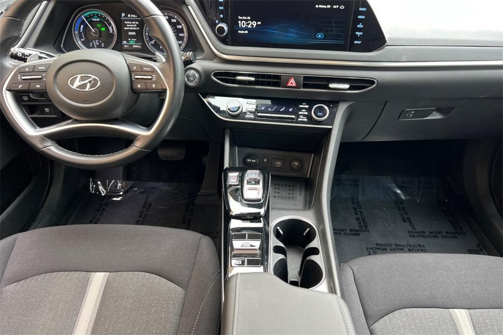 used 2023 Hyundai Sonata Hybrid car, priced at $21,000
