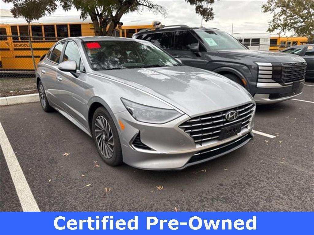 used 2023 Hyundai Sonata Hybrid car, priced at $21,000