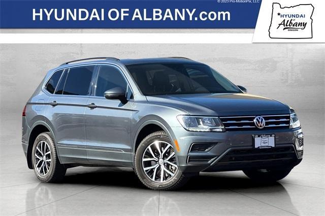 used 2021 Volkswagen Tiguan car, priced at $17,500
