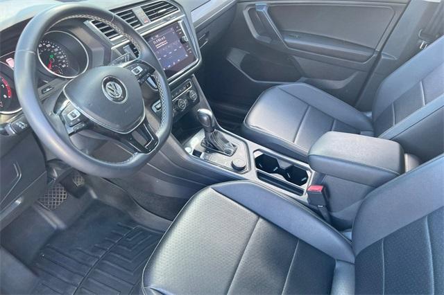 used 2021 Volkswagen Tiguan car, priced at $17,500