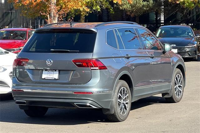 used 2021 Volkswagen Tiguan car, priced at $17,500