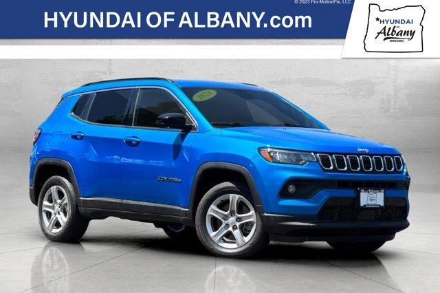 used 2023 Jeep Compass car, priced at $20,250