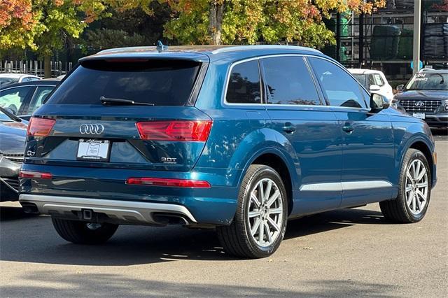 used 2018 Audi Q7 car, priced at $17,500