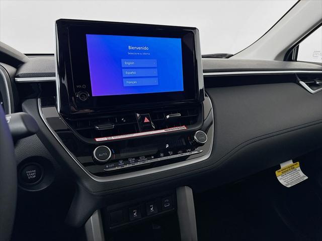 new 2025 Toyota Corolla Cross car, priced at $32,186