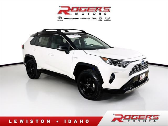 used 2019 Toyota RAV4 Hybrid car, priced at $27,999