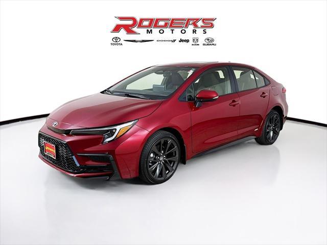 new 2025 Toyota Corolla Hybrid car, priced at $31,378