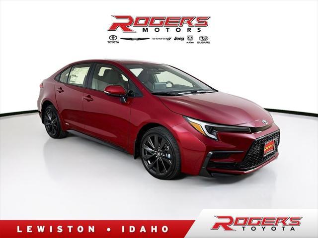 new 2025 Toyota Corolla Hybrid car, priced at $31,378
