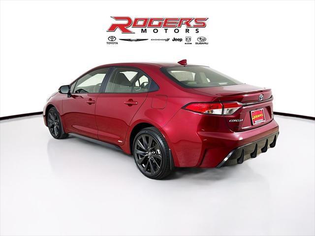 new 2025 Toyota Corolla Hybrid car, priced at $31,378