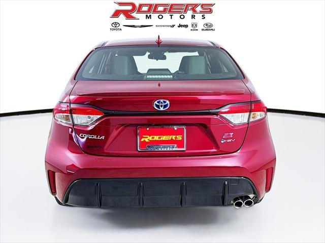 new 2025 Toyota Corolla Hybrid car, priced at $31,378