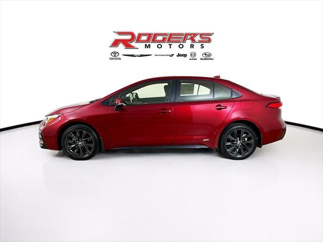 new 2025 Toyota Corolla Hybrid car, priced at $31,378