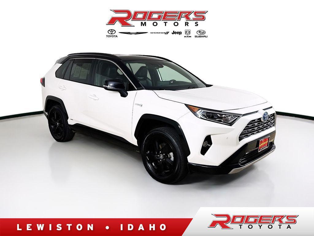 used 2021 Toyota RAV4 Hybrid car, priced at $29,998
