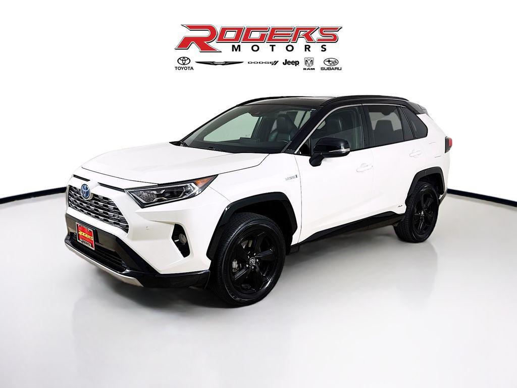 used 2021 Toyota RAV4 Hybrid car, priced at $29,998