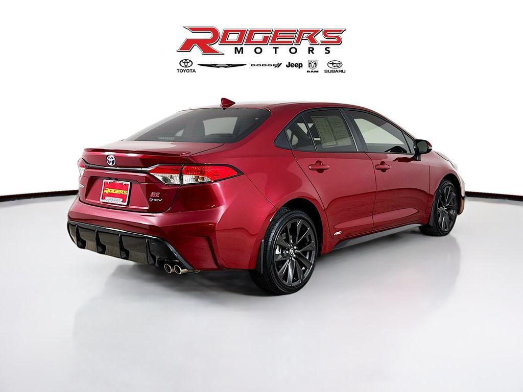 used 2025 Toyota Corolla Hybrid car, priced at $28,500