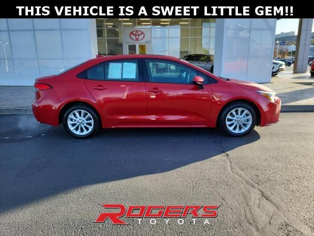used 2021 Toyota Corolla car, priced at $20,000