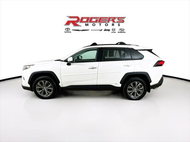 used 2022 Toyota RAV4 Hybrid car, priced at $33,499