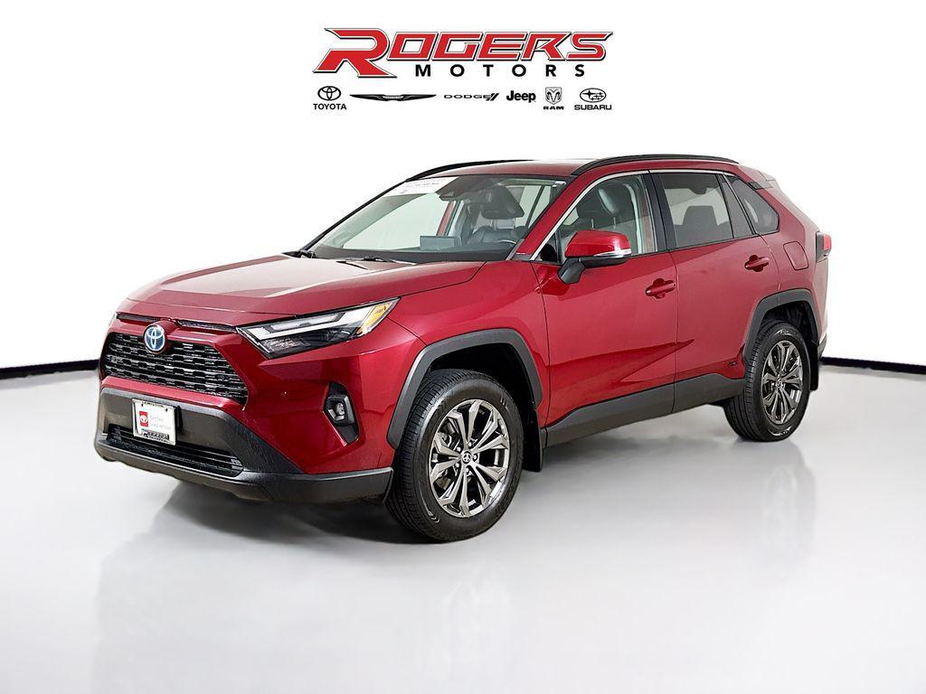used 2022 Toyota RAV4 Hybrid car, priced at $33,500
