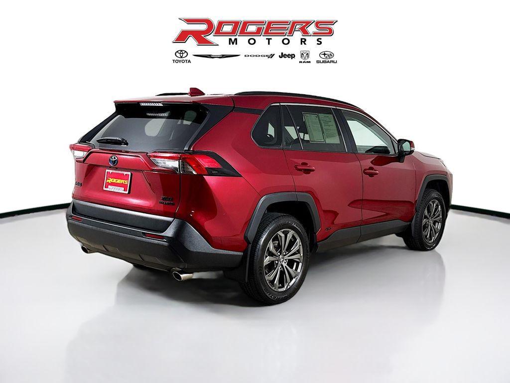 used 2022 Toyota RAV4 Hybrid car, priced at $33,500