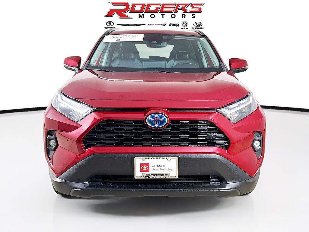 used 2022 Toyota RAV4 Hybrid car, priced at $33,500