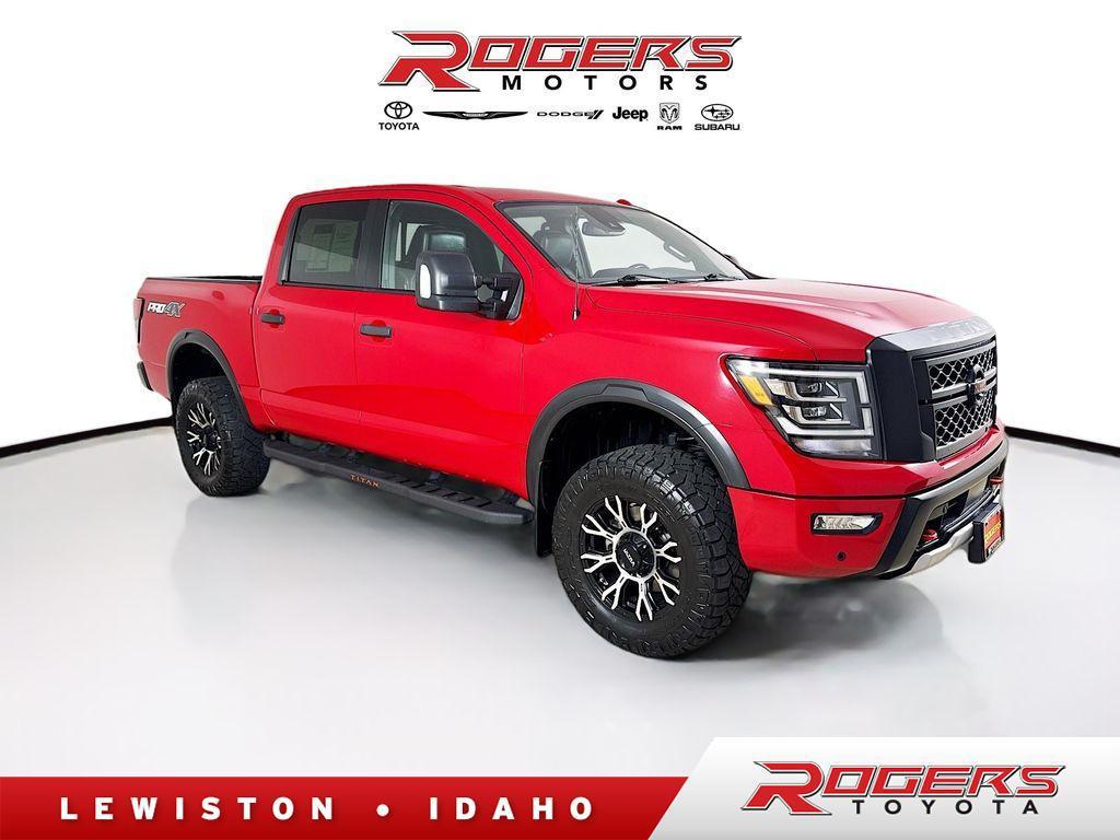 used 2021 Nissan Titan car, priced at $42,682