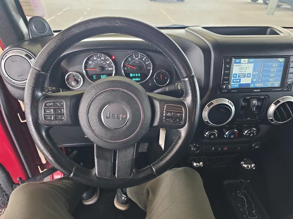 used 2012 Jeep Wrangler Unlimited car, priced at $18,995