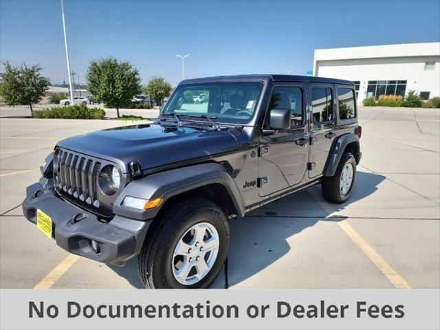 used 2023 Jeep Wrangler car, priced at $35,000