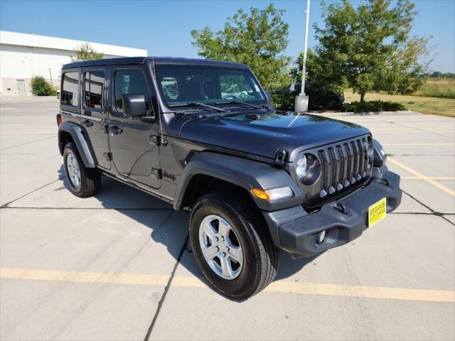 used 2023 Jeep Wrangler car, priced at $38,500