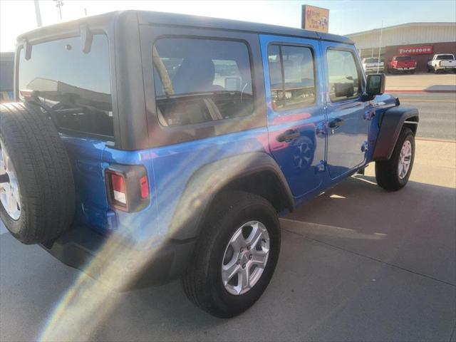 used 2023 Jeep Wrangler car, priced at $38,500