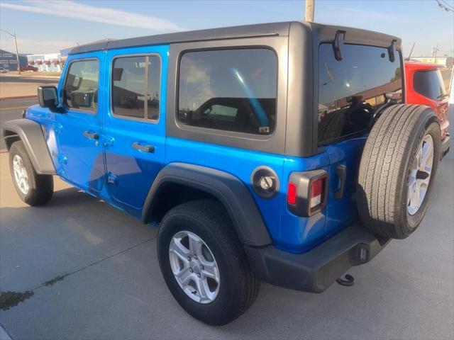 used 2023 Jeep Wrangler car, priced at $38,500