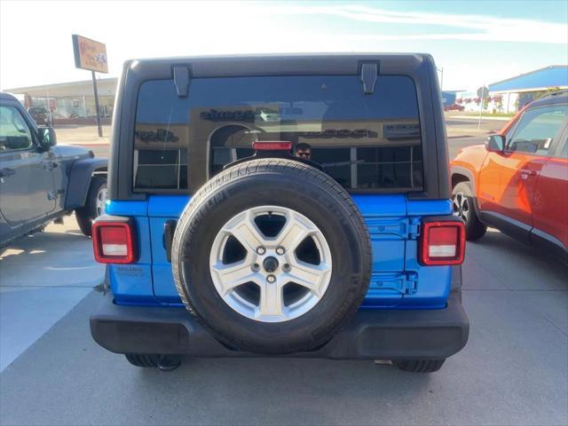 used 2023 Jeep Wrangler car, priced at $38,500