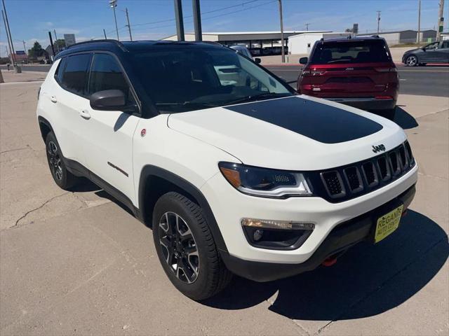 used 2021 Jeep Compass car, priced at $25,950