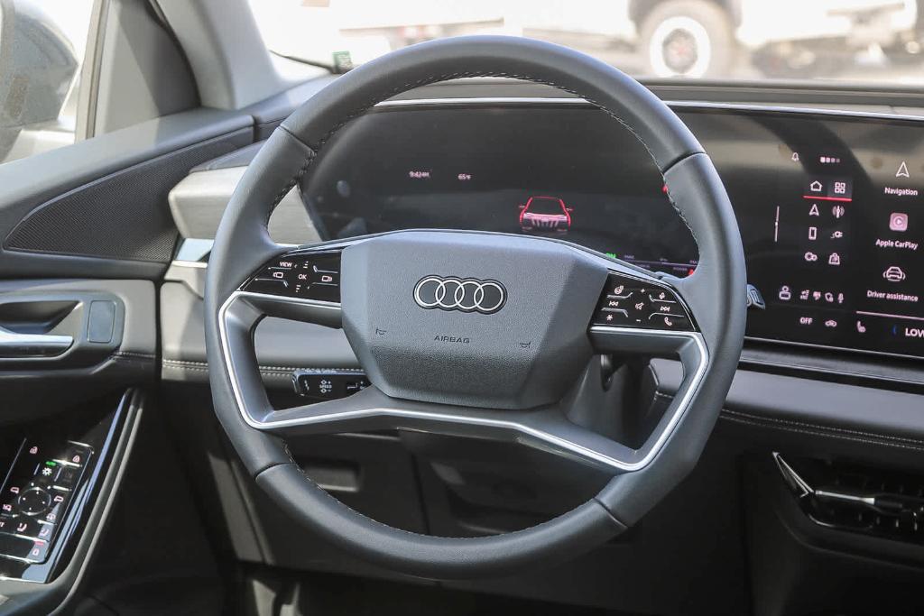 new 2025 Audi Q6 e-tron car, priced at $72,520