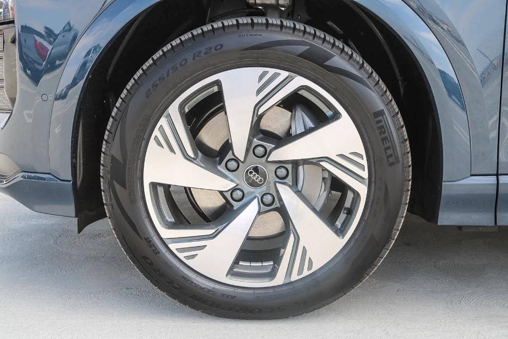 new 2025 Audi Q6 e-tron car, priced at $72,520