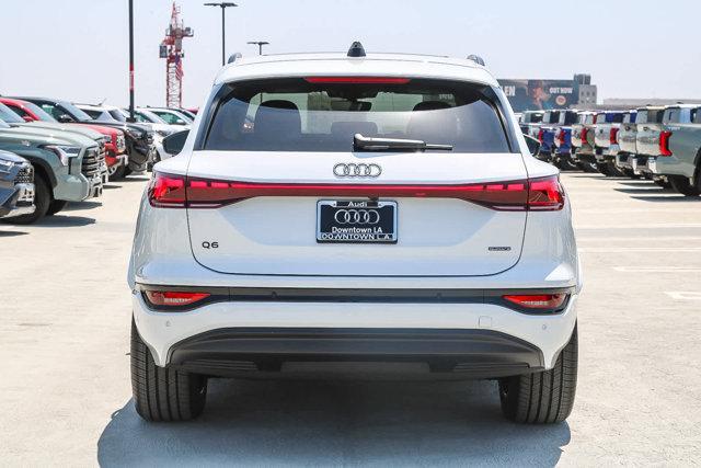 new 2025 Audi Q6 e-tron car, priced at $74,165