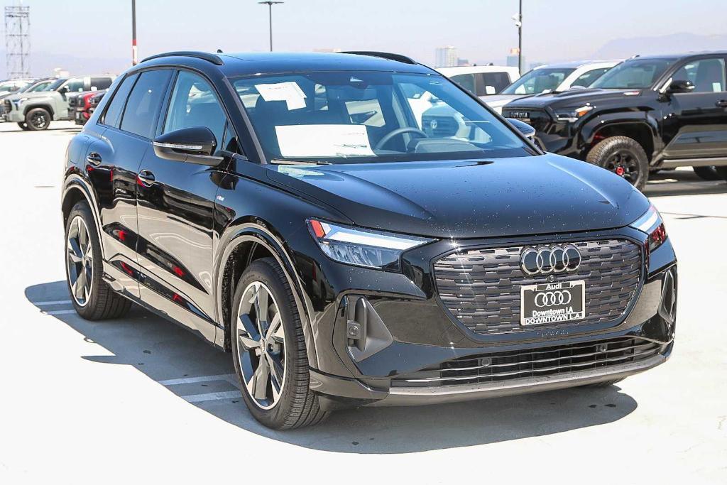 new 2025 Audi Q4 e-tron car, priced at $61,335