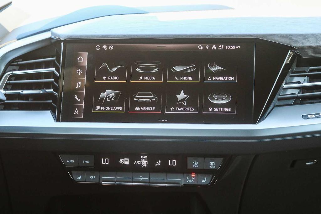 new 2025 Audi Q4 e-tron car, priced at $55,675