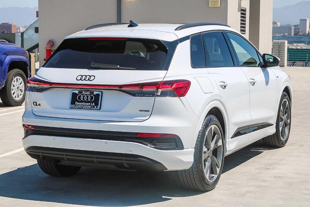 new 2025 Audi Q4 e-tron car, priced at $55,675