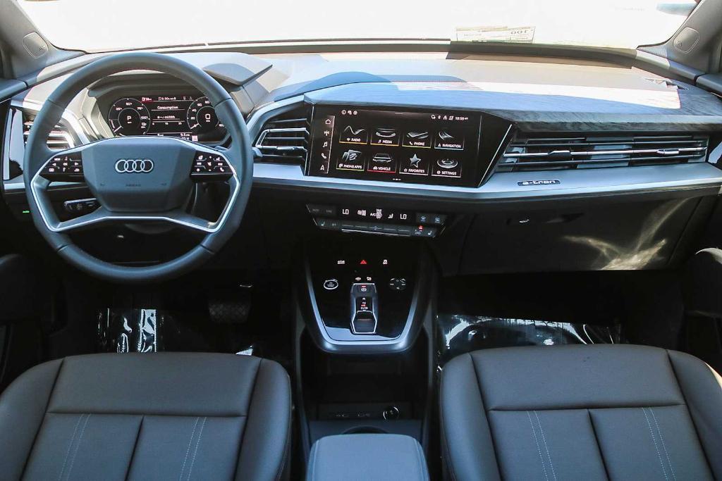 new 2025 Audi Q4 e-tron car, priced at $55,675